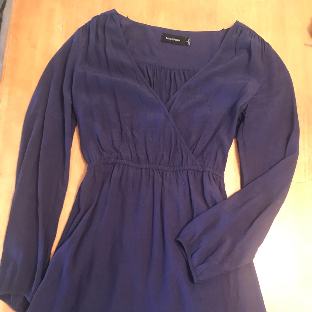 Blue dress by MINKPINK size Small